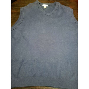 Cypress Links Golf Sweater Vest Men’s 4XL Blue Cotton Pullover Outdoor Preppy